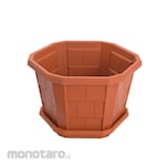 Green Leaf Pot Lantai Segi