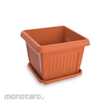 Green Leaf Pot Lantai Segi