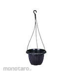 SL Plastic Pot Bunga 8525 Hitam + Gantungan