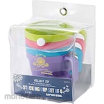 CAPTAIN STAG Holiday Joy Antibacterial Stacking Cup