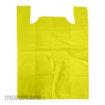 monotaro.id Kantong Plastik Belanja Kuning HDPE Ukuran 50 (Kresek) 40micron 1pack(1kg)