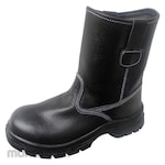 monotaro.id Sepatu Boots Safety Pull Up Borneo CST Embos BRN PU (Sepatu Proyek) MID78460 Black 44 1pair