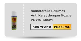 monotaro.id Pelumas Anti Karat dengan Nozzle PN7701 500ml 1pc