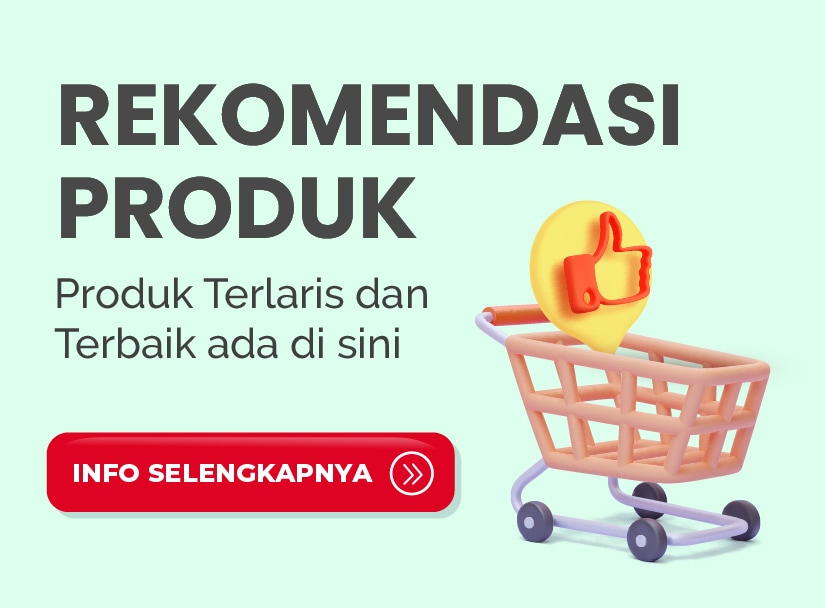 Halaman produk rekomendasi