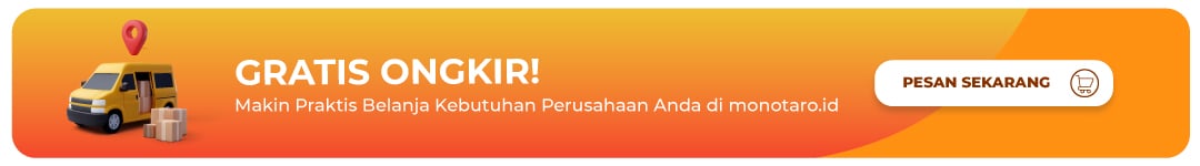 Makin Praktis Belanja Kebutuhan Perusahaan Anda di monotaro.id, Gratis Ongkir! 