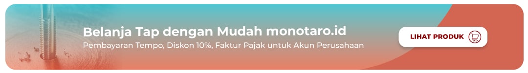 Belanja Tap dengan Mudah di monotaro.id