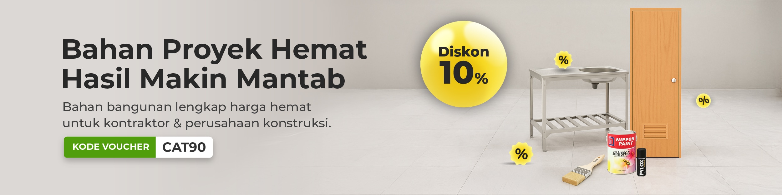 Voucher Diskon Untuk Kategori Pilihan