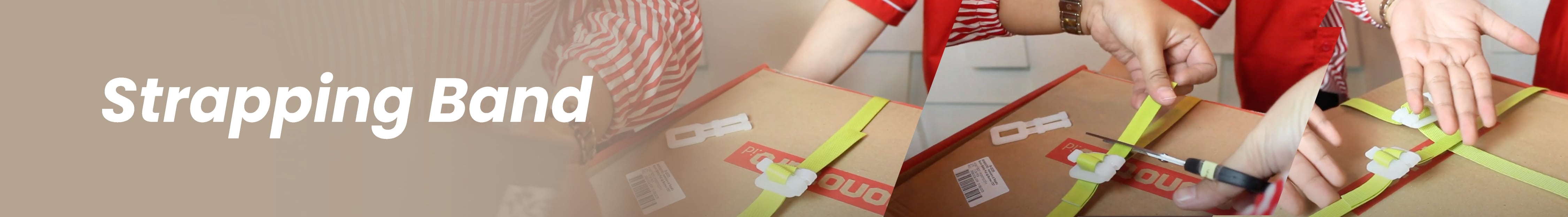 Cara Praktis Packing Kardus Dengan Strapping Band