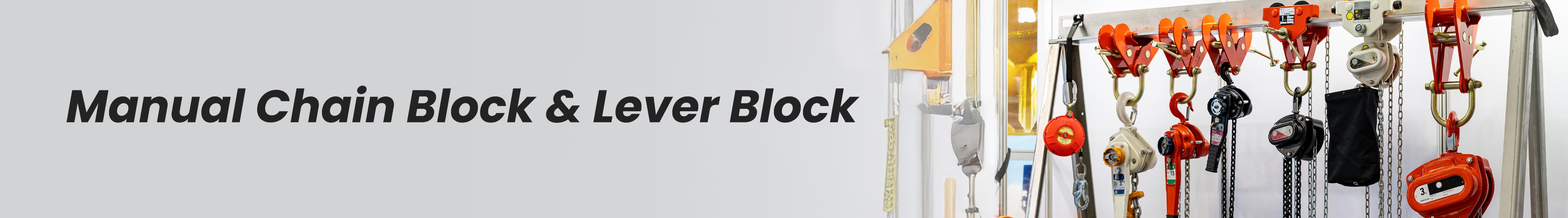 Manual Chain & Lever Block