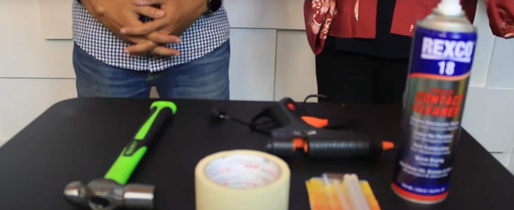 Cara Mudah Membuat Palu Karet DIY dari Hot Glue dan Magnet