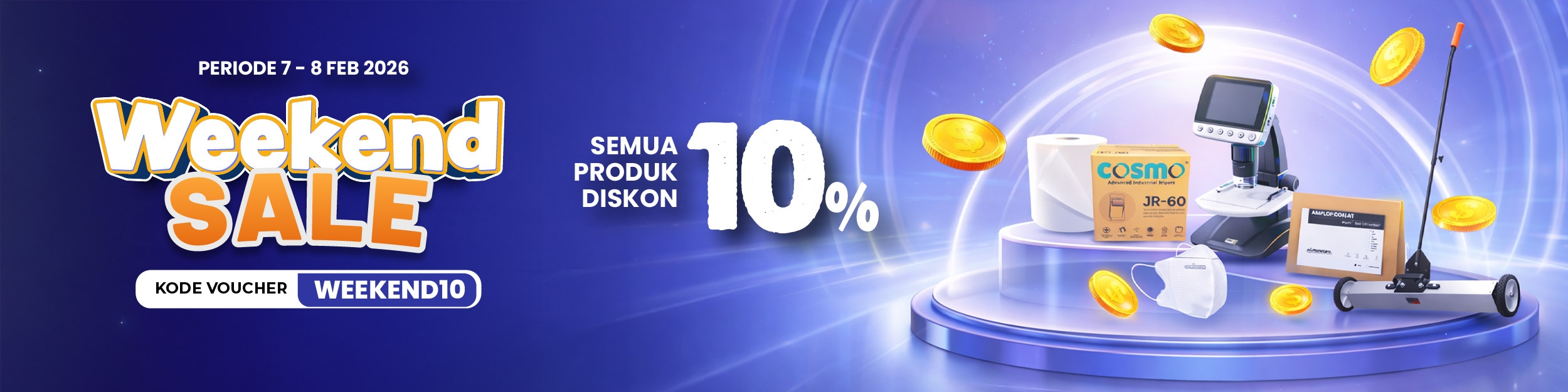 Sabtu hemat Diskon 10%