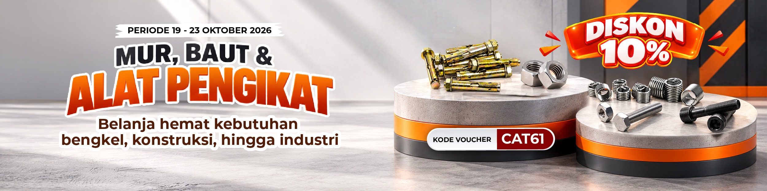 Voucher Diskon Untuk Kategori Pilihan