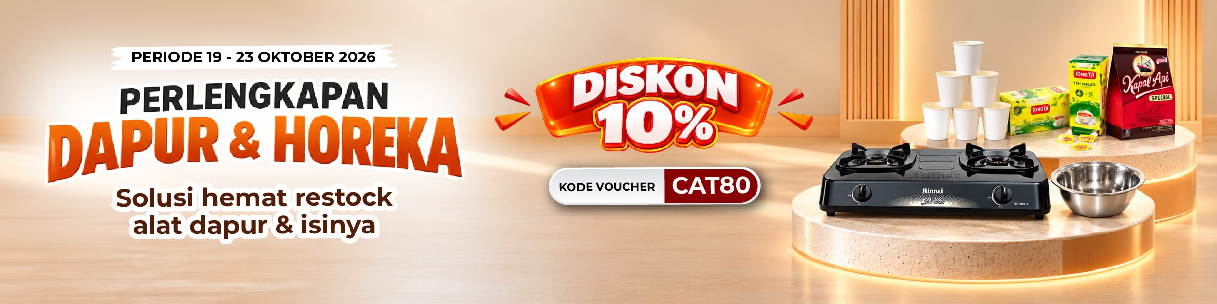 Voucher Diskon Untuk Kategori Pilihan