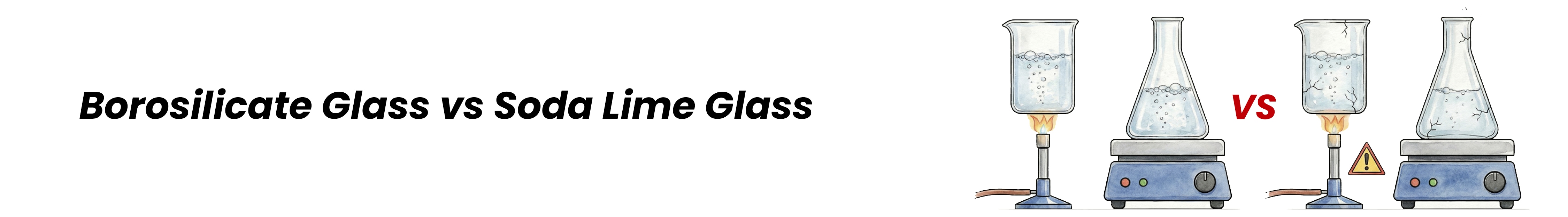 Borosilicate Glass vs Soda Lime Glass: Mana yang Lebih Baik untuk Laboratorium?
