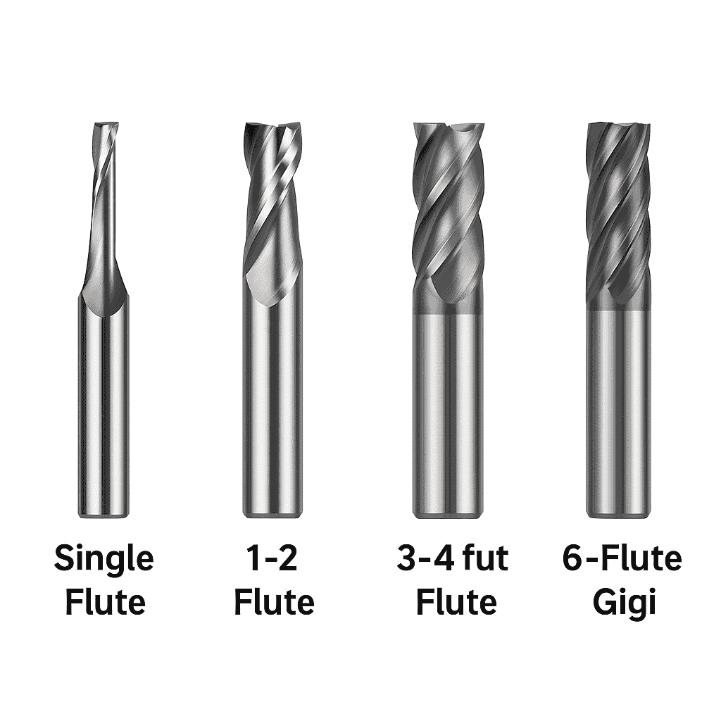 Jenis Gigi End Mill
