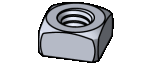 square-nut