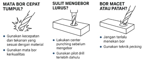 indexable drill information